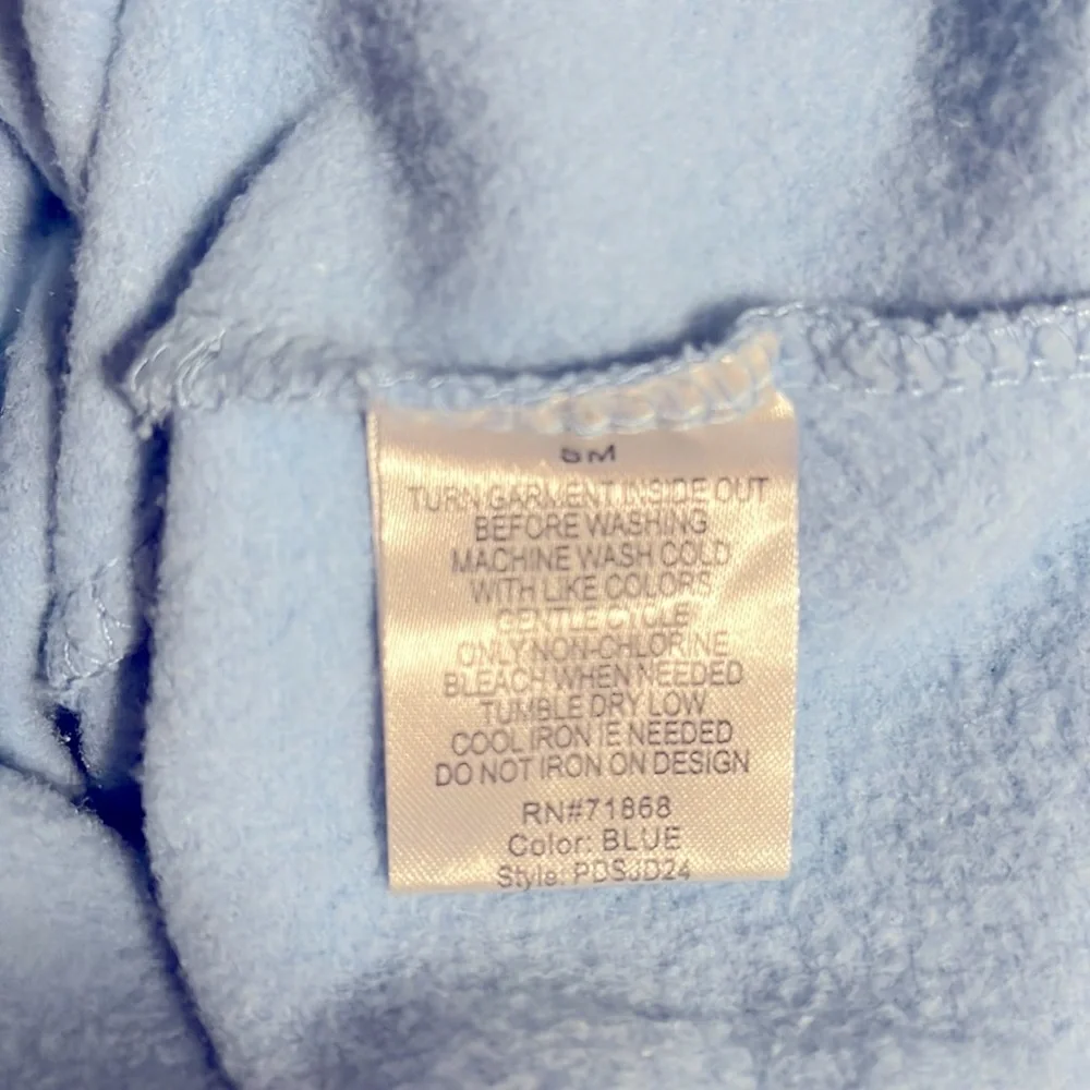 Women’s‎ Pink Floyd Baby Blue Hooded Sweatshirt Size Small